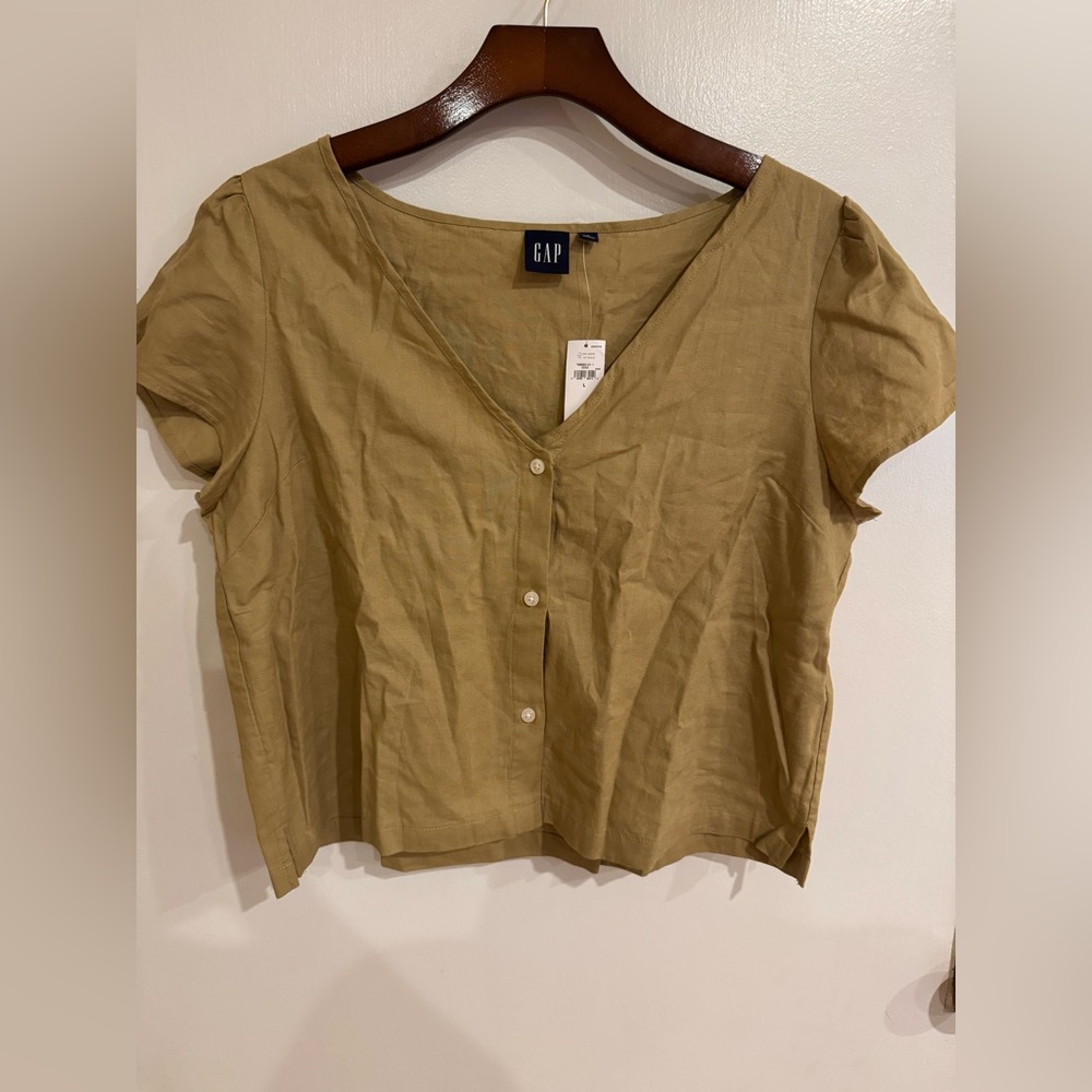 GAP Short-Sleeve Blouse